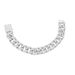 New hip-hop bracelet 16mm encrypted bubble Cuban chain spring buckle full diamond domineering necklace_ipsvogv.com