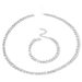 simple fashion stainless steel high quality Figaro necklace bracelet suit men's jewelry trendy simple_ipsvogv.com