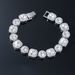 Fashion New Product Full Diamond Rock Sugar Chain Bracelet Hip Hop Men's and Women's Trendy Brand Rap Street Dance Hand_ipsvogv.com