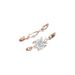 2024 New Niche Zircon Proposal Diamond Ring, Women's Rose Gold Simulated Wedding Ring_ipsvogv.com