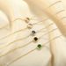 Women’s Jewelry Set Fashion Plated Stainless Steel Colorful Zircon Bracelet Internet Celebrity Hot Style Ins Fashion Diamond Thin Bracelet_ipsvogv.com