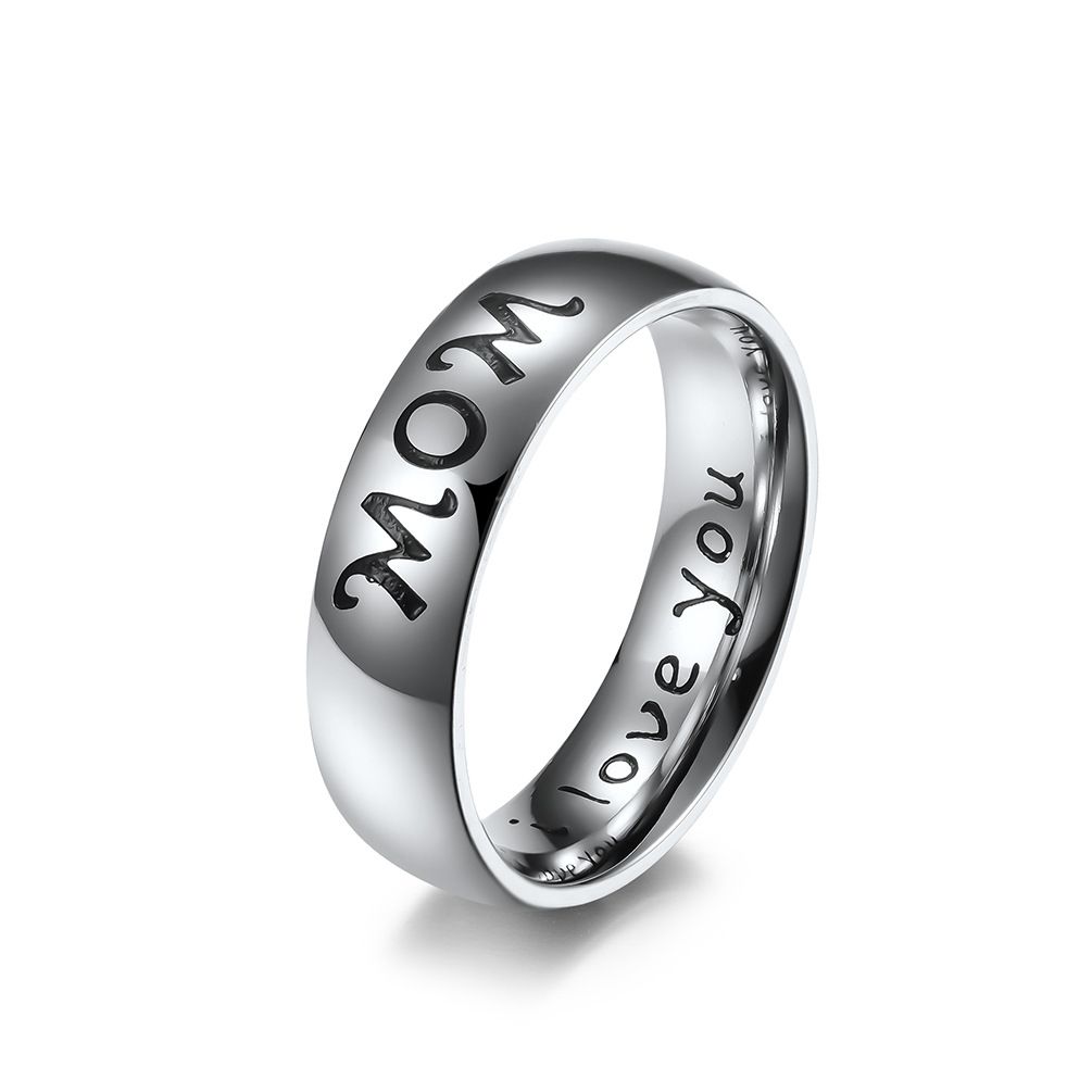 Brothers i love you titanium steel ring ring parents brothers and sisters birthday gift hand jewelry_ipsvogv.com