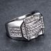 Hand Jewelry Fashion Diamond Studded Men's Ring_ipsvogv.com
