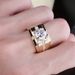 New High Carbon Simulation Men's Diamond Ring, Moissanite Gold-plated Domineering Wedding Ring_ipsvogv.com