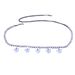 popular butterfly necklace simple chain rhinestone fashion clavicle chain necklace all-Match Jewelry necklace_ipsvogv.com