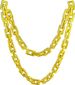 Square Gold Silver Chain Necklace, Hip-hop Rapper, Plastic Jewelry, Men's And Women's Clothing Accessories, Performance_ipsvogv.com