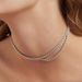 New Stylish Simple Rhinestone Necklace, High-end Personalized Open Double-row Neck Chain Accessories Women's Necklace_ipsvogv.com