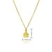 Hot Selling Copper Plated Gold Necklace Pendant Aladdin Magic Lamp Bell Niche Design_ipsvogv.com
