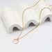 Sterling silver gold-plated simple personality necklace female clavicle chain Fashion_ipsvogv.com