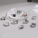 New Combination Playing Card Pattern Butterfly Number 8 Fish Snake 10 Piece Set Ring_ipsvogv.com