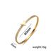 Hot Titanium Steel Bracelet Female V-letter Mother High-end Sense Simple Ins Style Personalized Light Luxury_ipsvogv.com