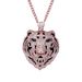 Unisex Hip Hop Accessories Tiger Pendant Agate Zircon Tiger Year Zodiac Hip Hop Pendant Men's Necklace_ipsvogv.com
