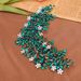 Bridal Handmade Crystal Hair Comb For Brides, Wedding Hair Accessories With Rhinestones, Elegant Wave Design Hair Jewelry Comb Accessories_ipsvogv.com