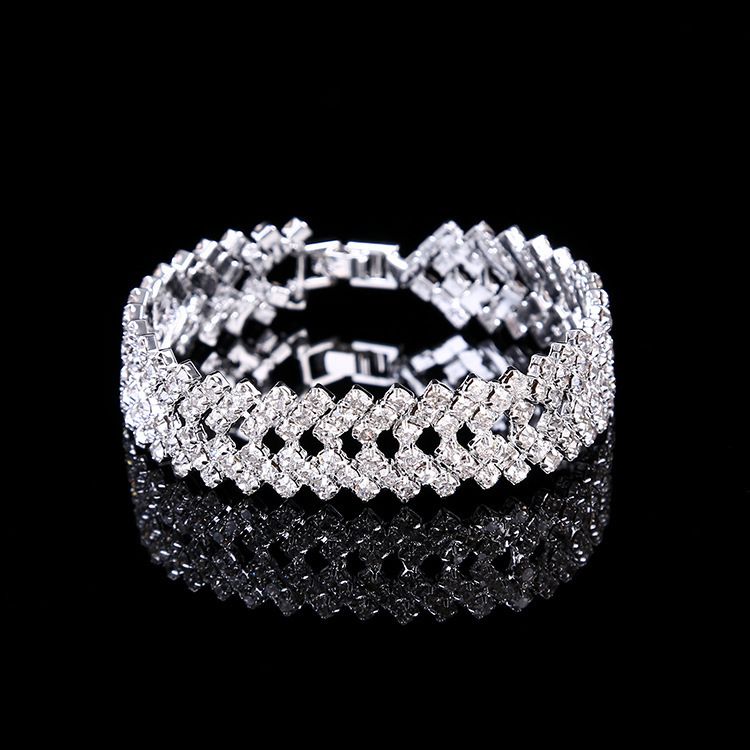 hot-selling tactical whip crystal Bracelet woven geometric Chinese Valentine's Day Bracelet stall high quality Bracelet Bracelet_ipsvogv.com