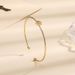 New Fashion Thread Hollow Ship Rudder Open With Korean Gold Plated Bracelet For Women_ipsvogv.com