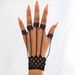 Open Ring Lace Bracelet Female,retro Personality Internet Celebrity Temperament Dark Travel Photo Accessories_ipsvogv.com