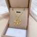 】 Angel 【 Playing Qin Light Luxury Charm Gorgeous Full Diamond Necklace Women's Versatile Clavicle Titanium Steel Chain 【 】_ipsvogv.com