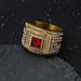 New 316 Stainless Steel Full 3D Colorful Diamond Fashion Personality Men's Ring_ipsvogv.com