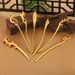 Ancient Style Hair Accessories, New Hair Forks, High End Hanfu Accessories, High End Accessories, Hollow Dragon Geometric Auspicious Cloud Hairpins_ipsvogv.com