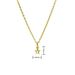 Five-Pointed Star Zircon Pendant Necklace - Plated Copper Clavicle Chain, Classic & Versatile Jewelry For Women, Tarnish Resistant_ipsvogv.com