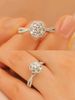 Hot selling Princess Elsa a high-end and lively design, slightly inlaid with button wall plum blossom shaped ring,_ipsvogv.com