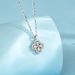 S Pure Silver Full Diamond Clover Necklace For Women Set With Diamonds, Fashionable 2025, Young, Luxurious And High-end_ipsvogv.com