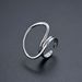 Unisex Jewelry Fashion Simple Color Preserving Multi Layer Exaggerated Irregular Ring Opening Adjustable Unisex Hand Jewelry Net Celebrity_ipsvogv.com
