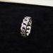 Hip Hop 8mm Full Diamond Zircon Cuban Tail Ring Street Personalized Trendy Men's And Women's Jewelry_ipsvogv.com