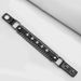 Men's Jewelry Punk Denim Accessories Five Pointed Star Chain Cowhide Men's Trendy Bracelet_ipsvogv.com