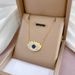 【 Full body titanium steel 】 temperament eyelashes, eyes, furnace, real gold necklace, female Instagram, internet_ipsvogv.com