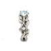 Jewelry Princess Olive Leaf Engagement With Diamond Blue Zircon Ring_ipsvogv.com