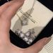 Same Style Handmade Brushed Satin Ribbon Lucky Necklace For Women With Inlaid Diamonds Super Shiny Small Waist_ipsvogv.com