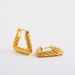Women’s Jewelry Set Fashion Fashion Simple Earrings Copper Plated Real Gold Copper Plated Hot Selling Geometric Three Dimensional Smooth Earrings_ipsvogv.com
