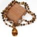 Crystal 8mm Round Beads Tiger Eye Stone Blue Stone Natural Stone Sweater Chain Necklace Female Handmade_ipsvogv.com