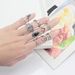 Unisex Fashion Retro Hand Set Diamond Ring Set Stacking Rings_ipsvogv.com