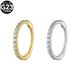 F136 Titanium Thin Rod Nose Ring Earring Nose Ring 0.8/1.0 Rod Thickness 6/8/10/12mm Inner Diameter_ipsvogv.com