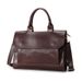 Retro simple handbag, new Korean version men's bag shoulder messenger bag, trendy business computer file bag_ipsvogv.com