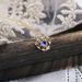 Phoenix Jewelry Luxury Heart Ribbon Necklace New Silver Gold-Plated Natural Tanzanite_ipsvogv.com