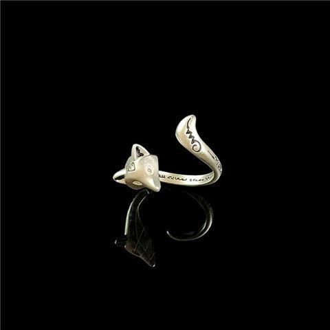 Cuban Wenli Fox Women's Ethnic Style Ins Niche Design Adjustable Ring_ipsvogv.com