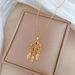 】 Colorful 【 Dreamnet Light Luxury Charm Gorgeous Full Diamond Necklace Women's Versatile Clavicle Titanium Steel Chain 【 】_ipsvogv.com