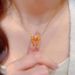 Dreamy Tassel Necklace, Women's Drip Slip Set Rain Butterfly Clavicle Chain, Exquisite, Light High Luxury, Small_ipsvogv.com