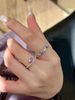 Water Windy Zircon Letter Purple Lilac Droplet Light Luxury Temperament High Grade Coolness Super Flash Open Ring_ipsvogv.com