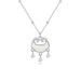 S Sterling Silver Hotan Jade Safety Lock Necklace Women To Design New Chinese Sweater Chain For And Girlfriend_ipsvogv.com