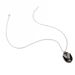 New Knight Wings Oil Drop Black Pendant Necklace_ipsvogv.com