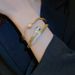 Designer's Inlaid Zircon Titanium Steel Full Diamond Zircon Snake Bracelet Fashion High Grade Light Luxury Creative Style Bracelet_ipsvogv.com