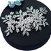 Handmade Hair Comb Headdress Bride Wedding Veil Accessories Alloy Leaf Pearl Flower Insert Comb_ipsvogv.com