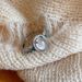White Marrow Pigeon Egg Ring, Jade Temperament, Versatile Fashion Personality, Light Luxury Ice Ring_ipsvogv.com