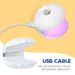 Arte Clavo Shell Nail UV Gel Varnish Dryer Manicure Phototherapy Machine Quick-drying Led Light Portable Nail Polish Glue Lamp_ipsvogv.com