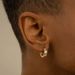 Women's Jewelry Full Moon Star Burst Hoop Earrings Light Luxury Fashion All Match High End Hoop Earrings Ear Jewelry_ipsvogv.com
