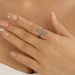 Jewelry Metal Thread Wrapped Open Female Personality Geometric Coil Gold Hoop Ring Handpiece_ipsvogv.com